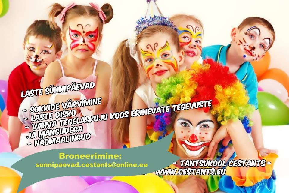 Sünnipäev Cestants tantsukoolis